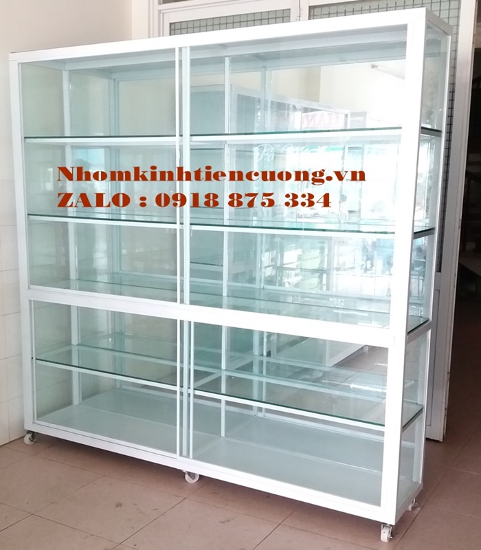 Tủ hồ sơ nhôm kính 2