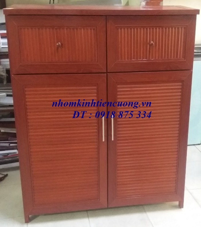 Báo giá tủ đựng giầy dép bằng nhôm 8