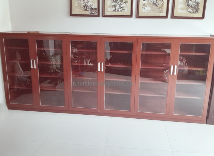 Báo giá tủ đựng giầy dép bằng nhôm 5