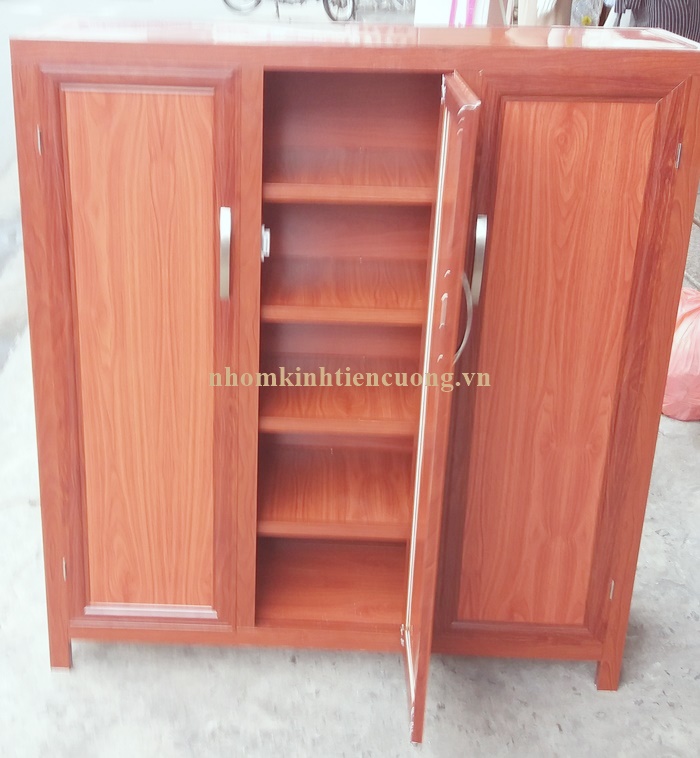 Báo giá tủ đựng giầy dép bằng nhôm 6