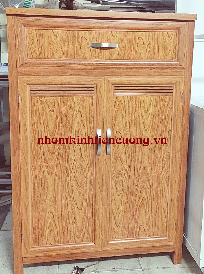 Báo giá tủ đựng giầy dép bằng nhôm 7