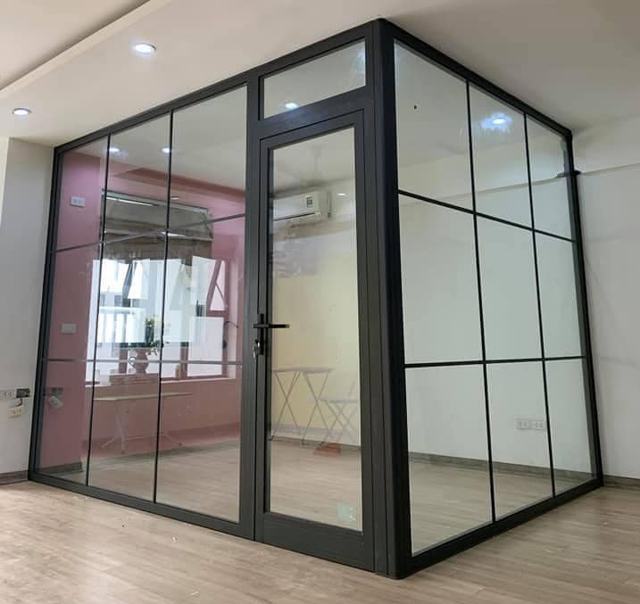 Báo giá vách ngăn nhôm kính tphcm 3