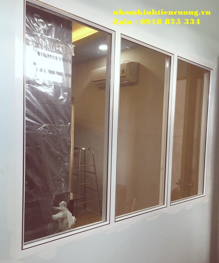 Cửa nhôm kính sơn tĩnh điện 4