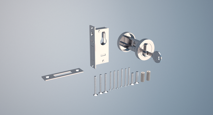 Khóa cửa kính cường lực 1