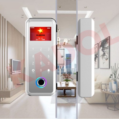 Khóa cửa kính cường lực 3