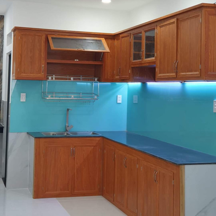 Tủ bếp nhôm treo tường 5