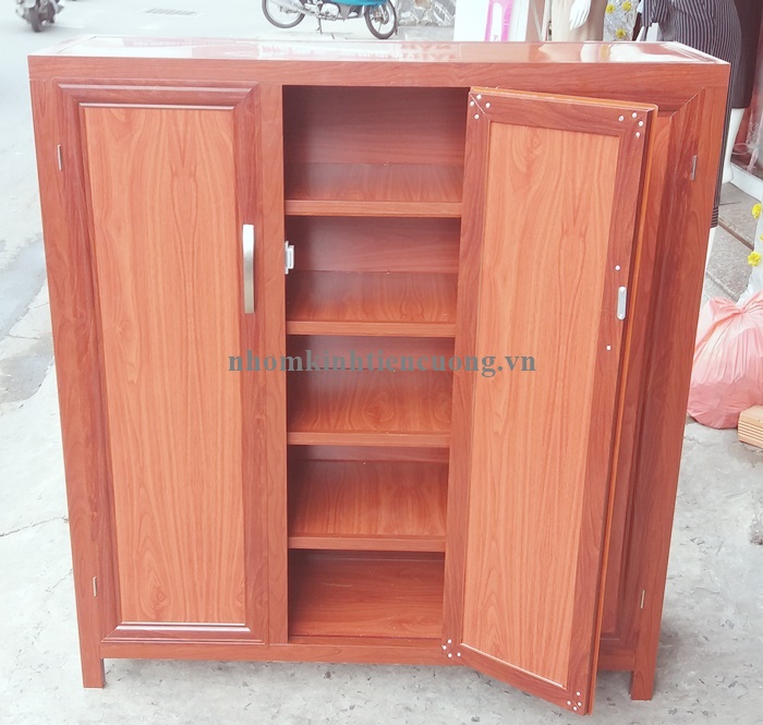 Tủ giày dép bằng nhôm 4
