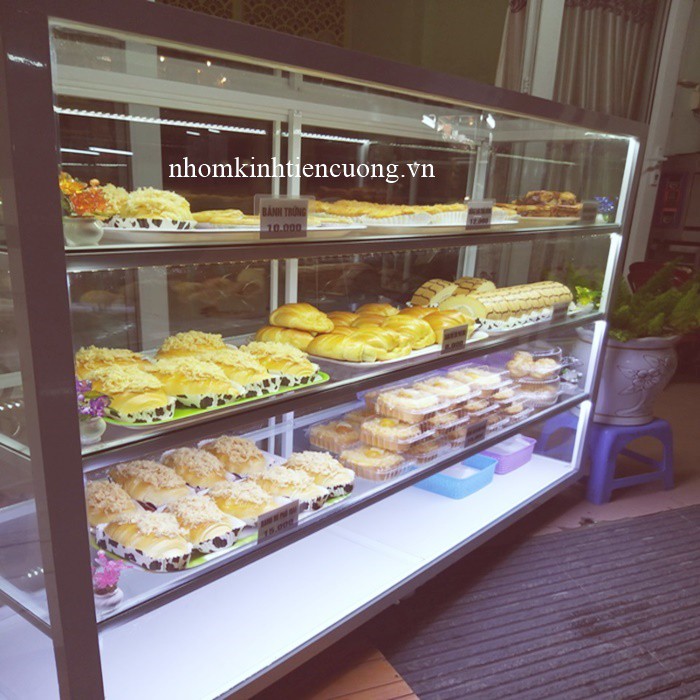 Tủ nhôm kính 4