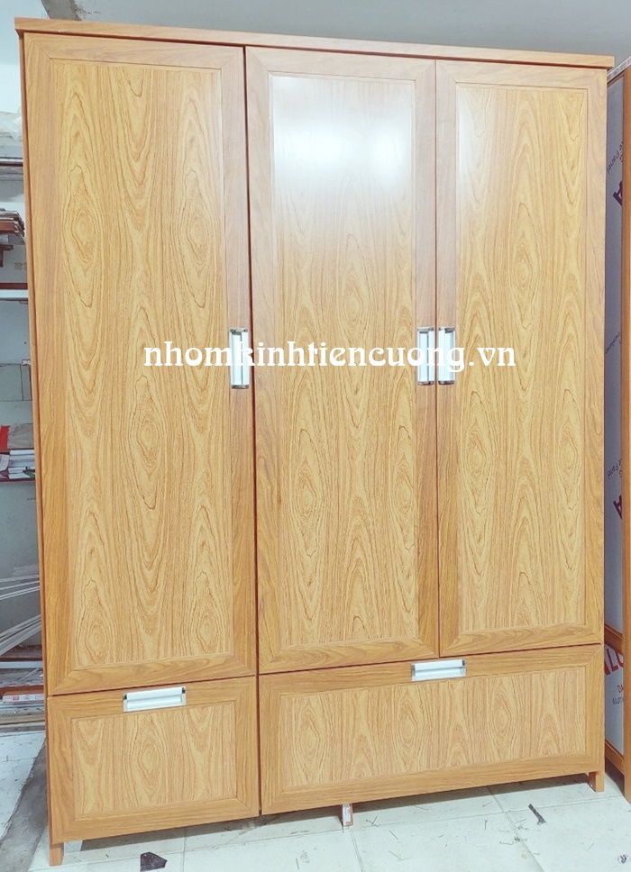 Tủ nhôm đựng quần áo giá rẻ tphcm