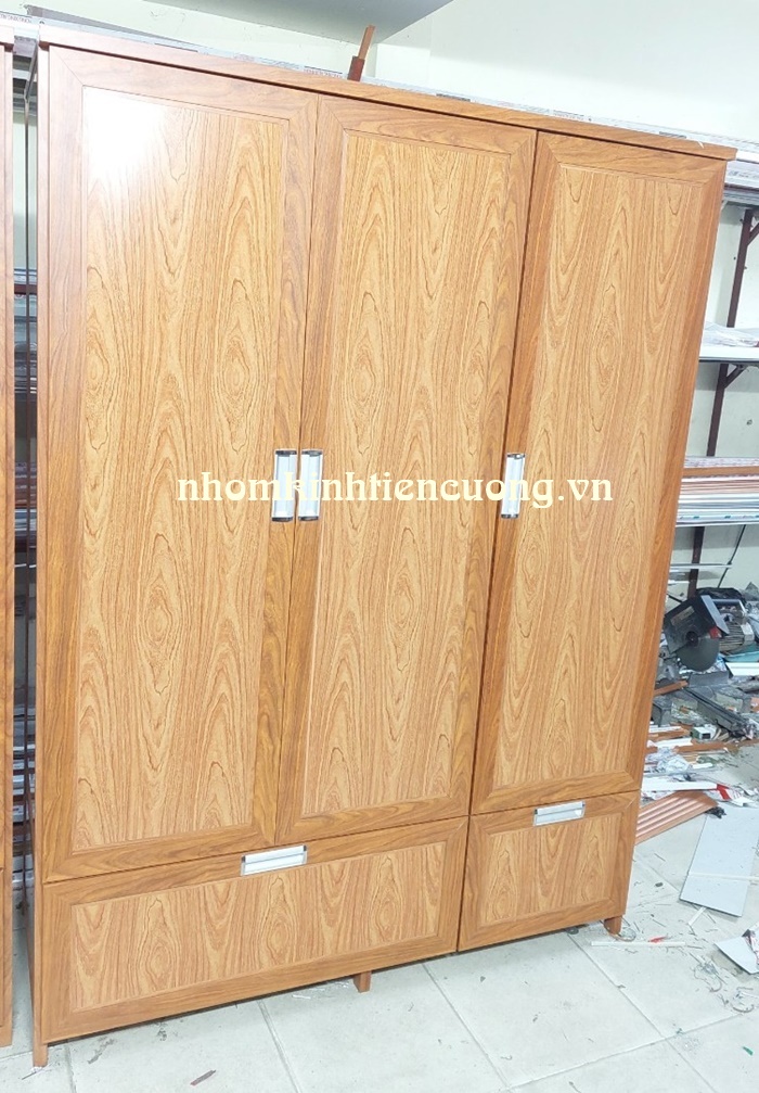 Tủ nhôm quần áo 4