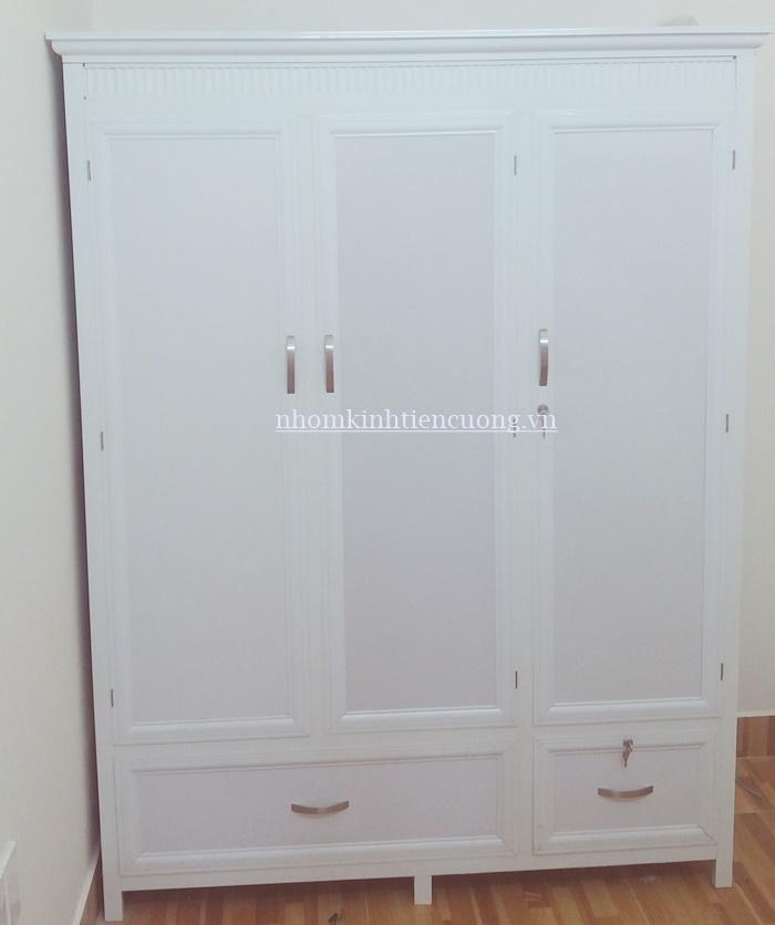 Tủ quần áo nhôm kính 13