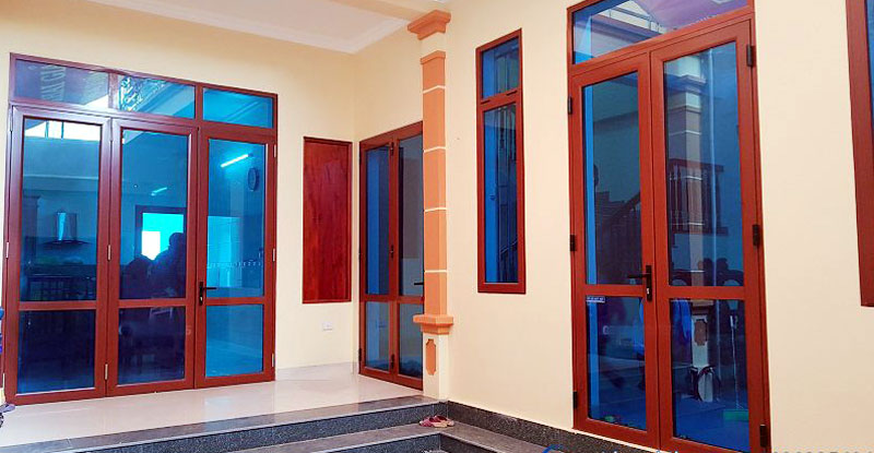 Cửa nhôm kính phòng ngủ 4