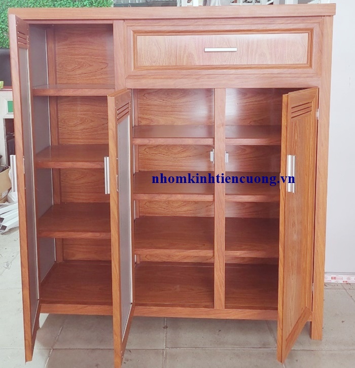 Tủ giày dép nhôm đẹp 1