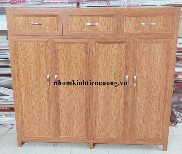 Tủ giày dép nhôm đẹp 2
