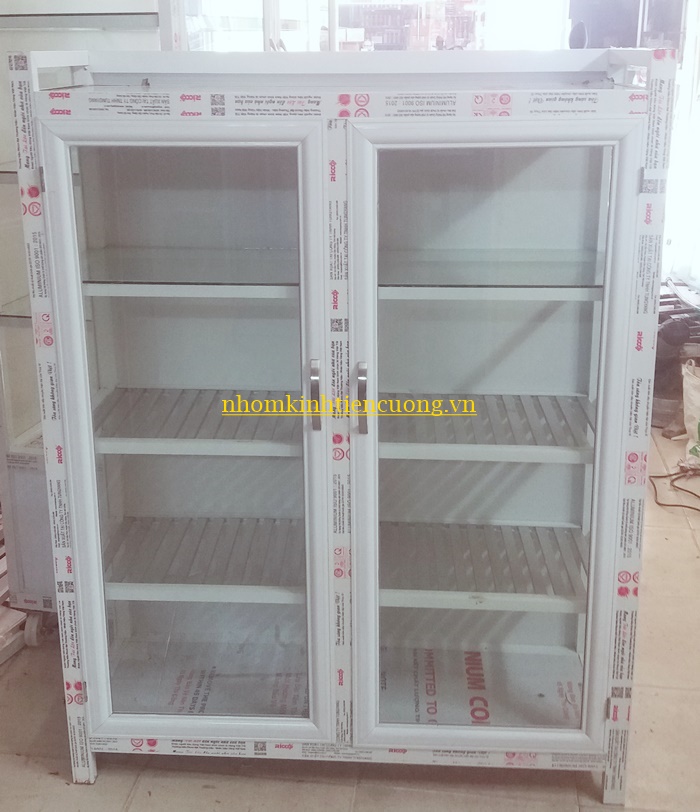 Các mẫu tủ chén nhôm chất lượng cao 6