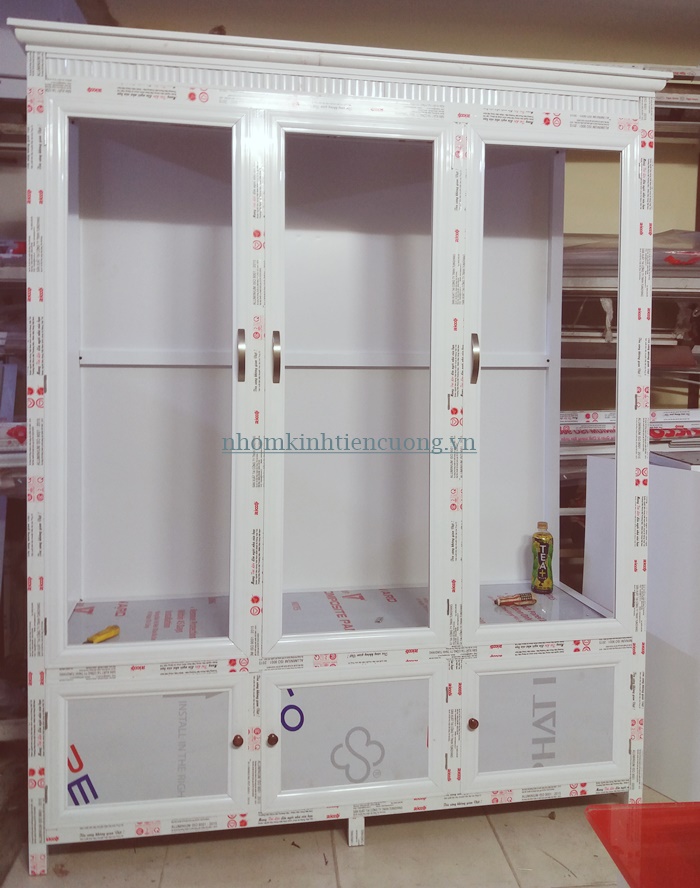 Loại tủ quần áo nhôm kính 3