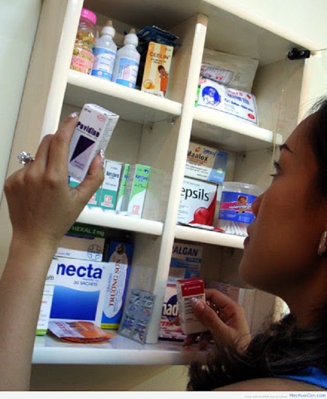 Tủ thuốc tây trong nhà 3