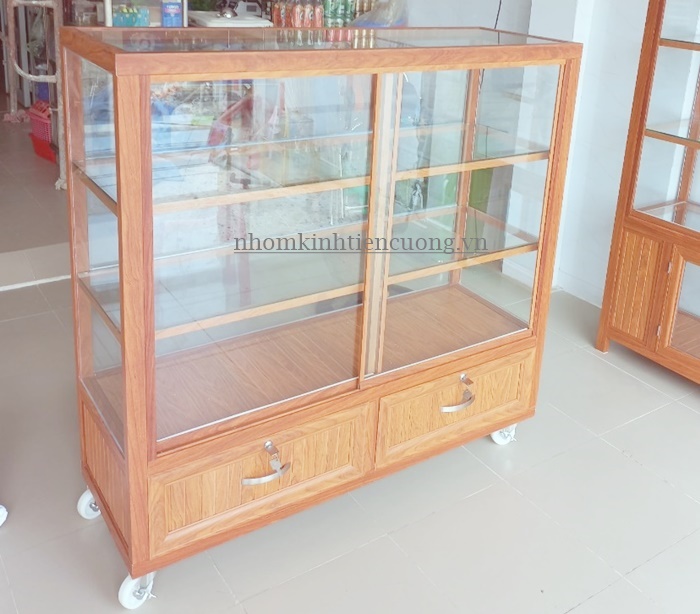 Những ưu nhược điểm của tủ bán hàng nhôm kính 4
