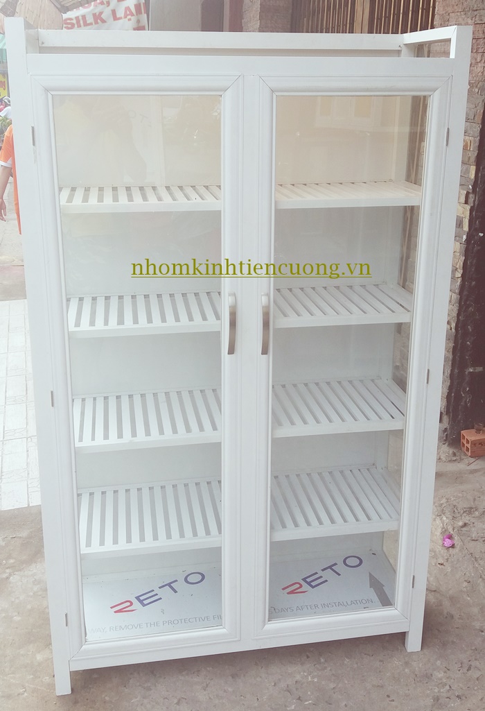 Tiêu chí lựa chọn tủ chén nhôm kính 1