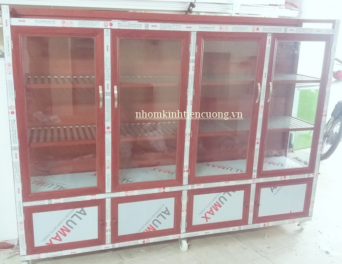 Tiêu chí lựa chọn tủ chén nhôm kính 4