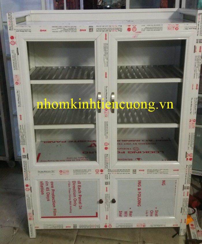 Giải đáp 1 số thắc mắc liên quan đến tủ chén nhôm kính 1