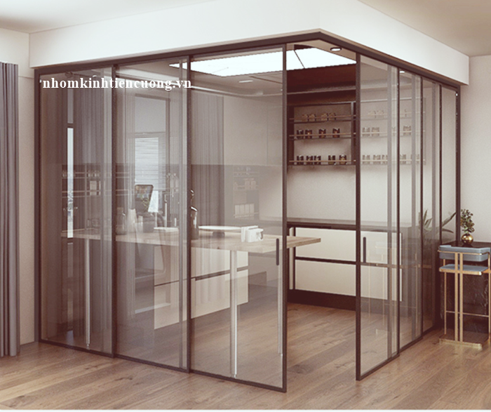 Địa chỉ lắp đặt vách ngăn nhôm kính văn phòng uy tín tại TP.HCM 3