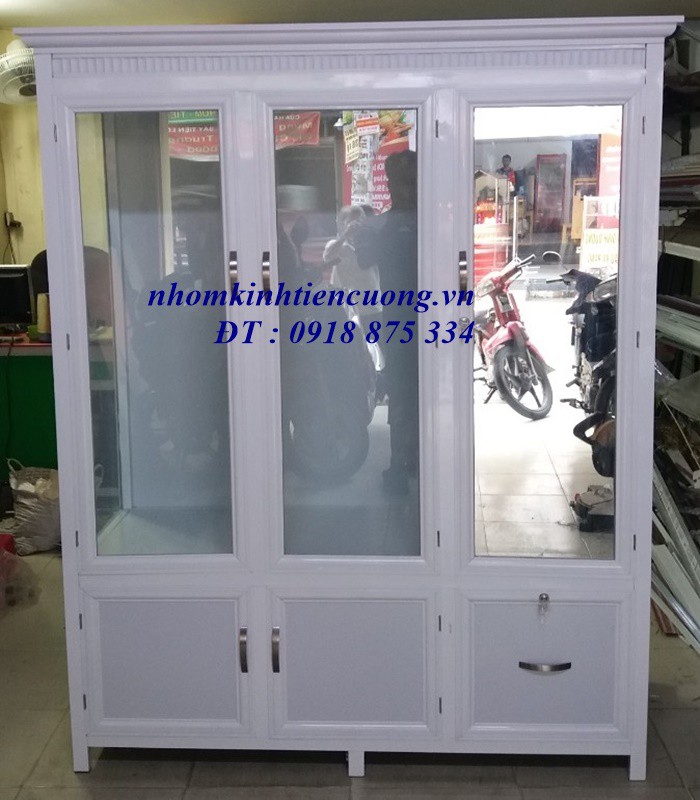 3 lưu ý quan trọng khi chọn mua tủ quần áo nhôm kính