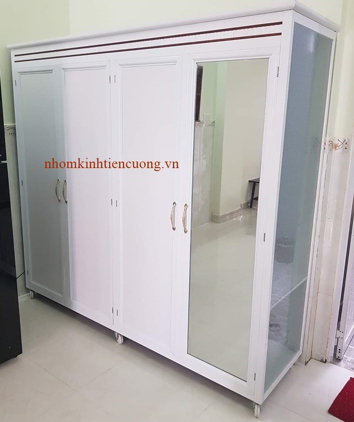 Cách đặt tủ quần áo nhôm trong phòng ngủ theo phong thủy