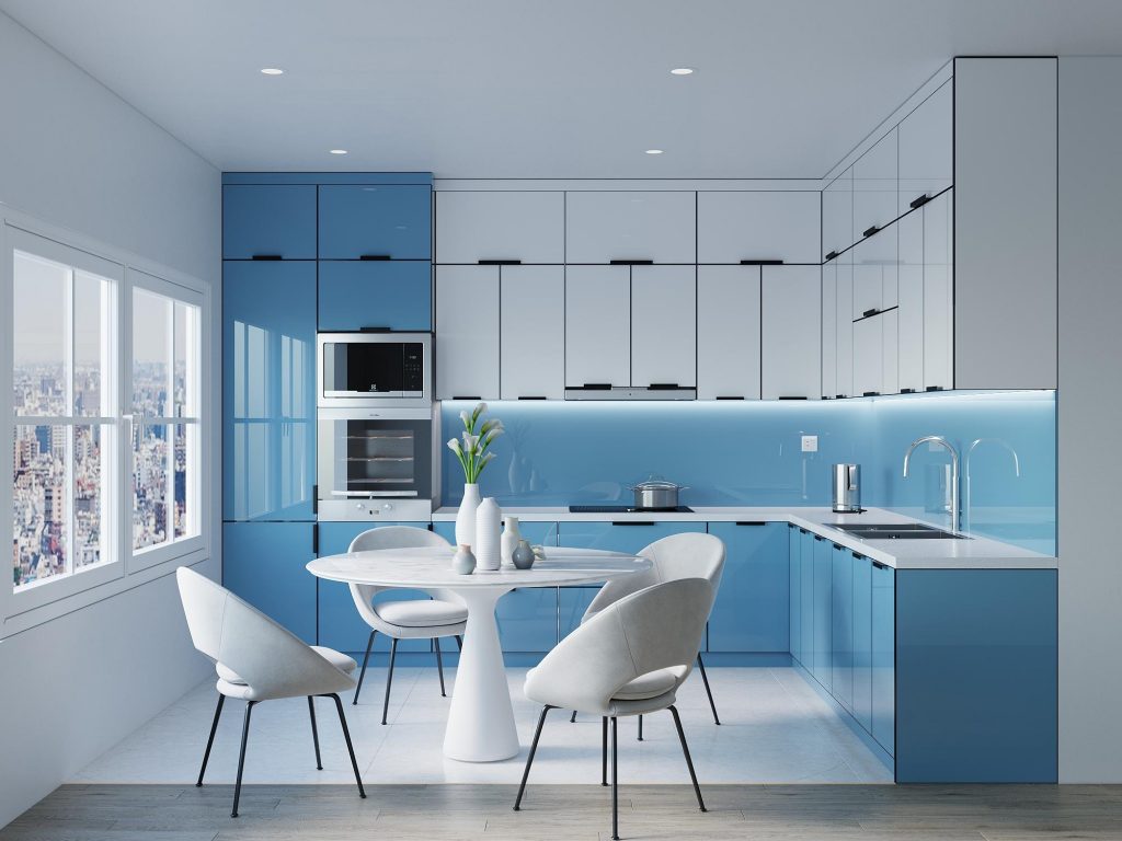 Tủ bếp nhôm kính quận 9.4