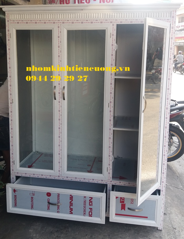 lý do bạ nên chọn tủ quần áo nhôm kính