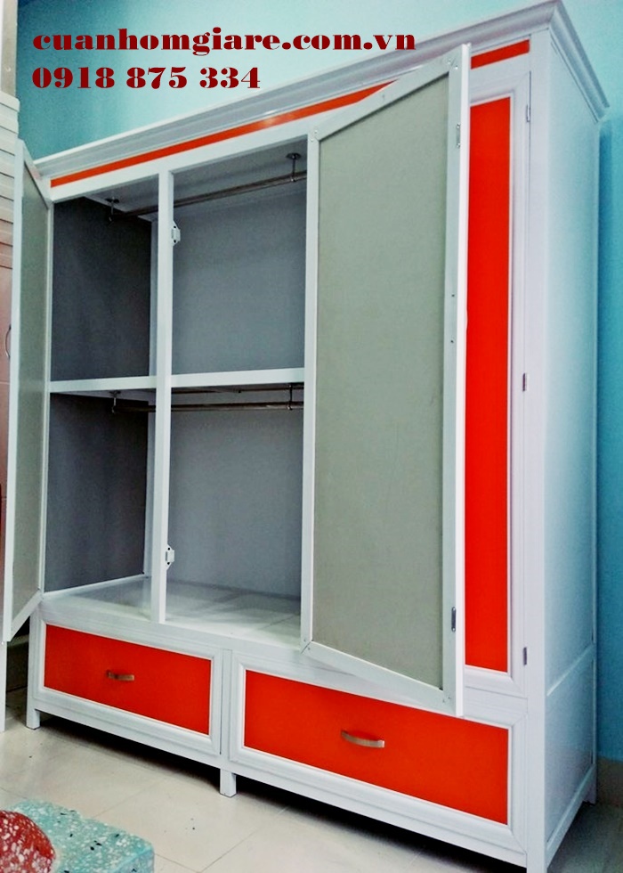 Mua tủ nhôm đựng quần áo