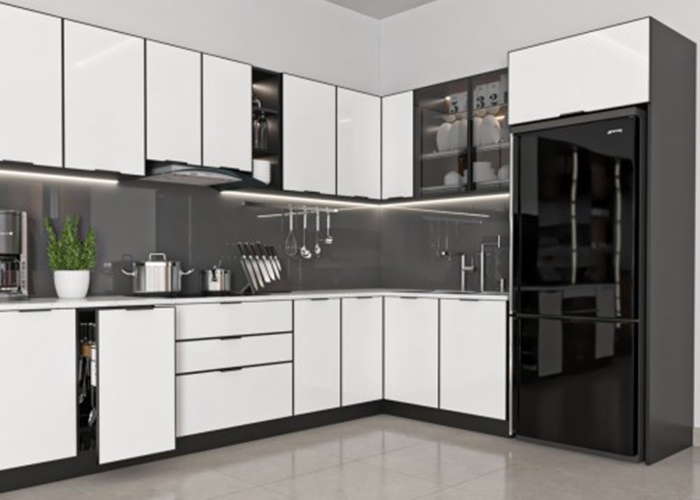 Tủ bếp nhôm kính Thủ Đức 3