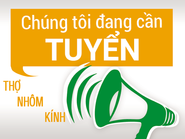 Tuyển Thợ Làm Tủ Bếp Nhôm Kính Tại Tphcm